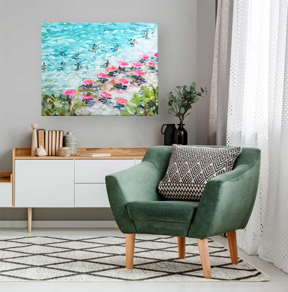 Days Of Summer Canvas Wall Art - GreenBox Art