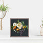 Floral Evening Mini Framed Canvas