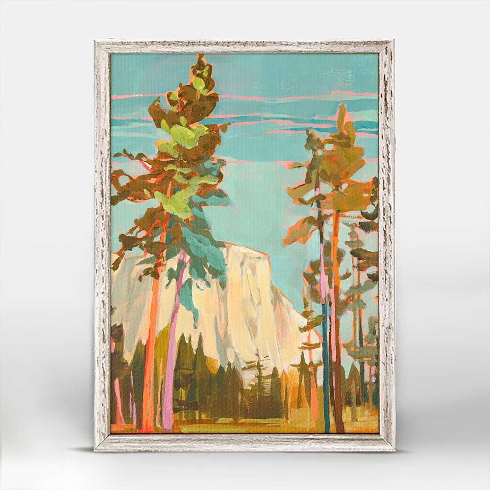 Road Trip - El Cap Mini Framed Canvas