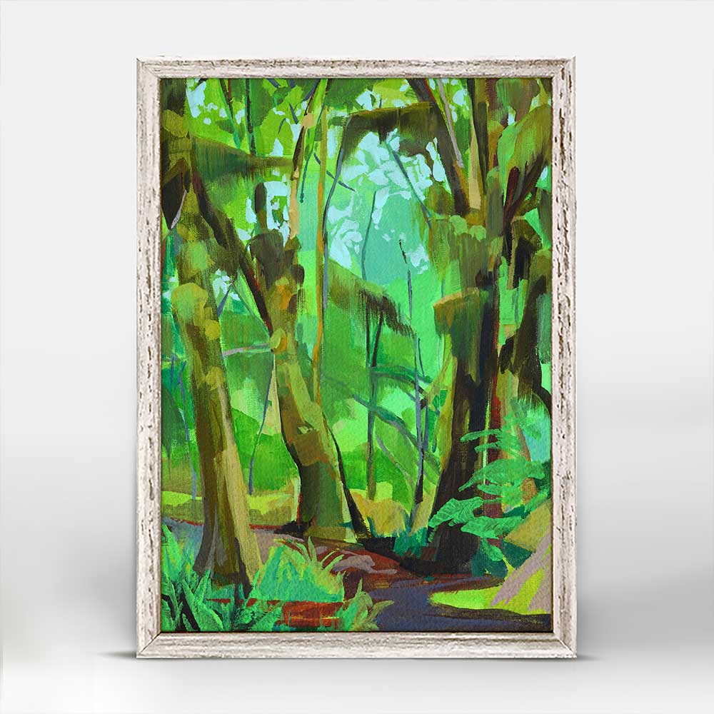 Road Trip - Olympic 1 Mini Framed Canvas - GreenBox Art