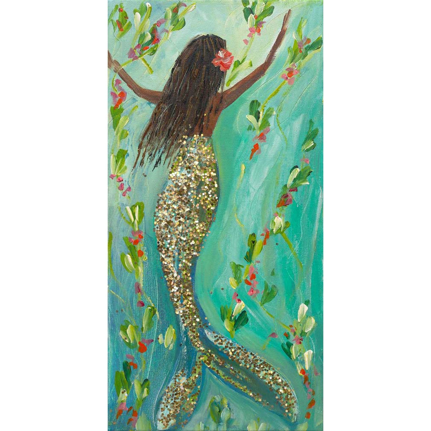 Mermaid Soul Canvas Wall Art - GreenBox Art