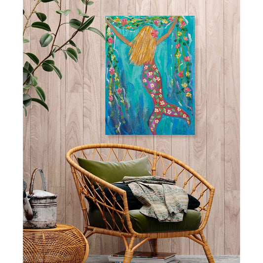 Pearl Of The Sea Canvas Wall Art