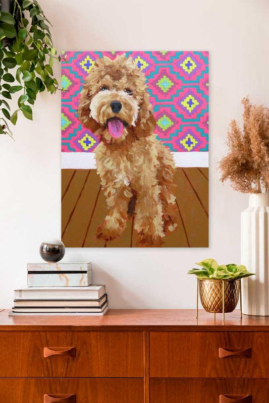 Dog Tales - Morris Canvas Wall Art - GreenBox Art