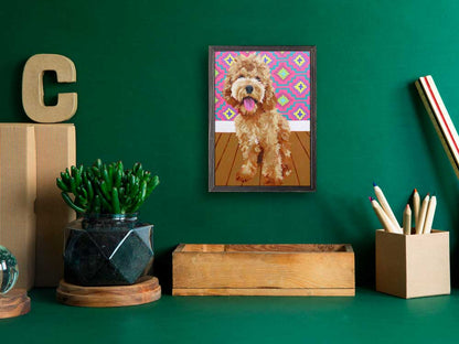 Dog Tales - Morris Mini Framed Canvas