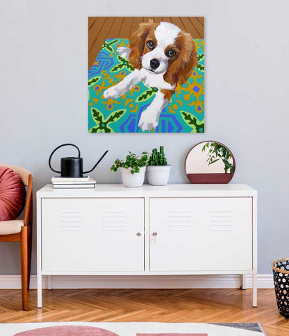 Dog Tales - Clementine Canvas Wall Art