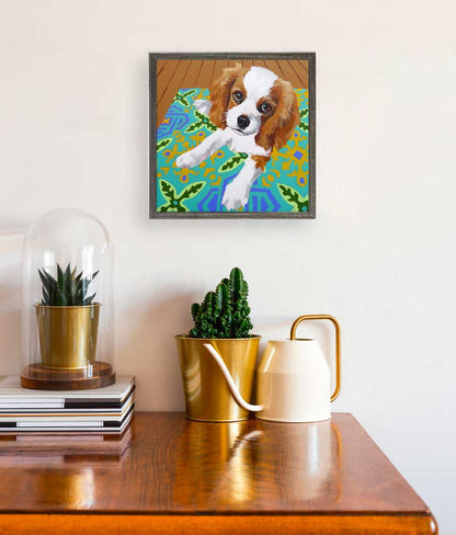 Dog Tales - Clementine Mini Framed Canvas