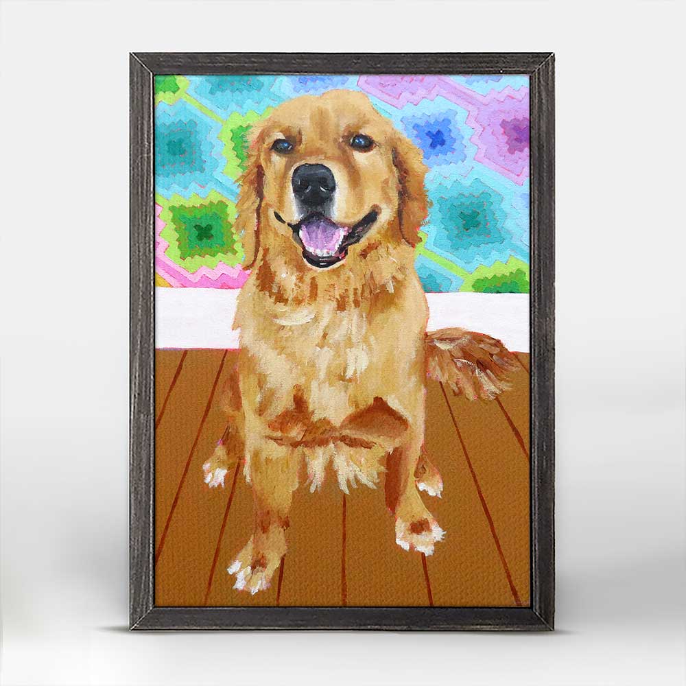 Dog Tales - Shadow Mini Framed Canvas
