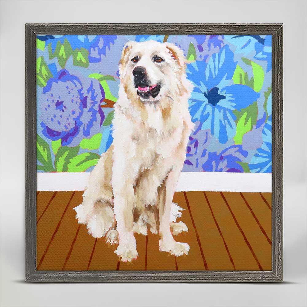 Dog Tales - Major Mini Framed Canvas