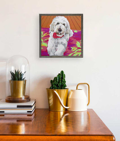Dog Tales - Reginald Mini Framed Canvas