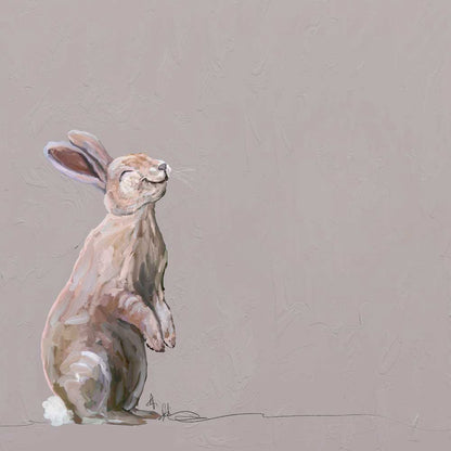 Glorious Day Bunny Canvas Wall Art