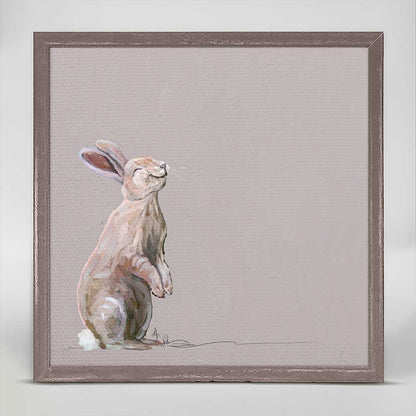 Glorious Day Bunny Mini Framed Canvas