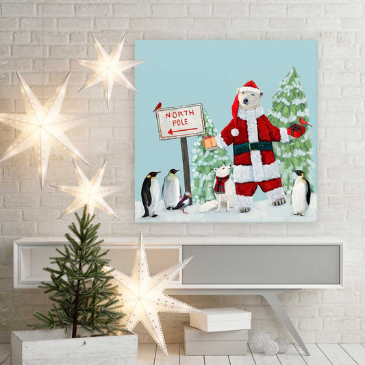 Holiday - Presents For All Canvas Wall Art
