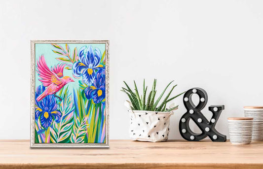 Flutter And Sway Mini Framed Canvas - GreenBox Art
