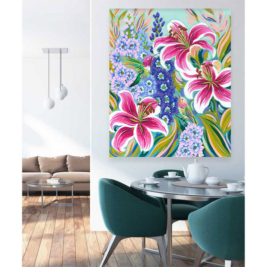 Sweet Afternoon Canvas Wall Art