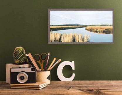 Marsh Mini Framed Canvas