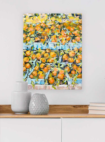 Citrus Canvas Wall Art - GreenBox Art