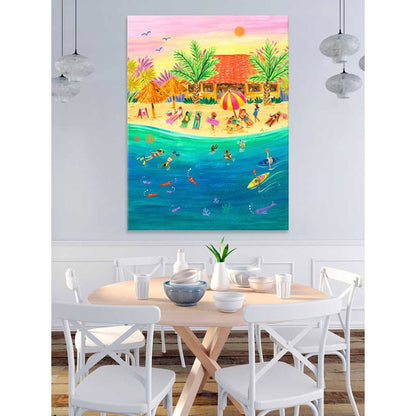 Travel Sights - Roatán Canvas Wall Art - GreenBox Art