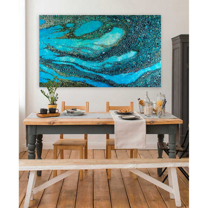 You Flow Yours Canvas Wall Art - GreenBox Art