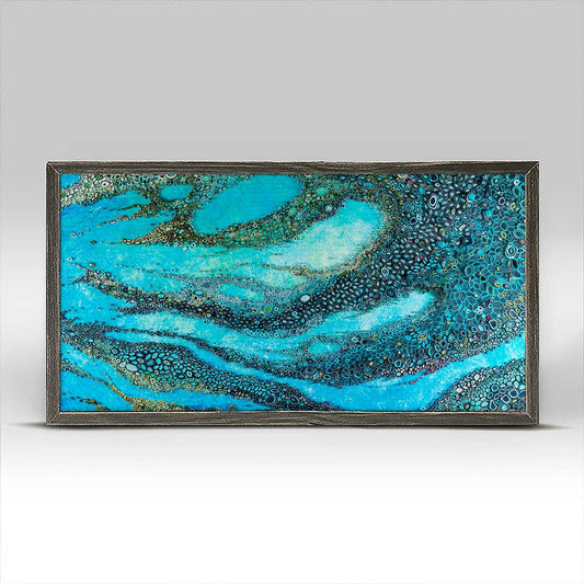 You Flow Yours Mini Framed Canvas