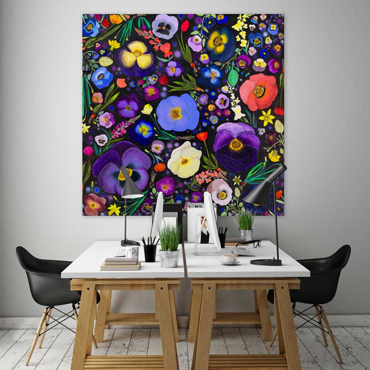 Winter Gardens Canvas Wall Art - GreenBox Art