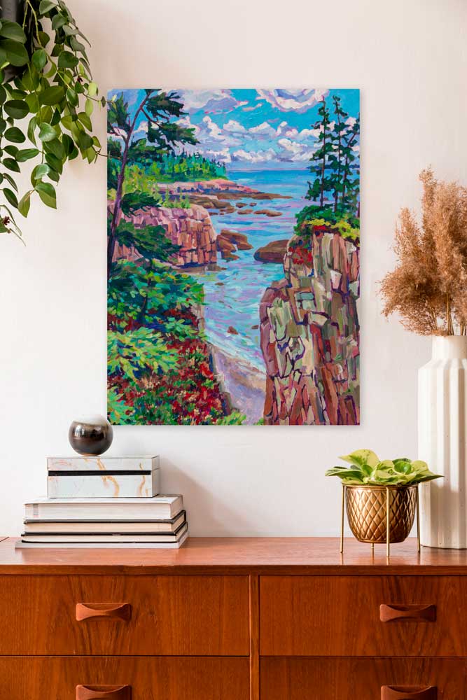 View From Ravens Nest Canvas Wall Art
