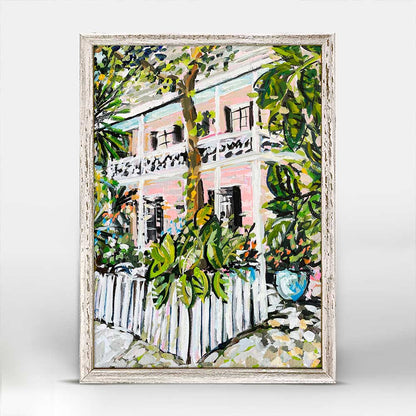 Key West Porch Mini Framed Canvas