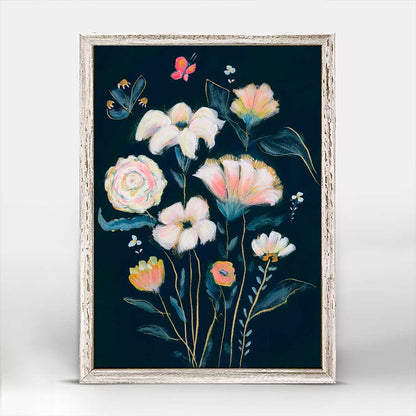 Little Bouquet Mini Framed Canvas