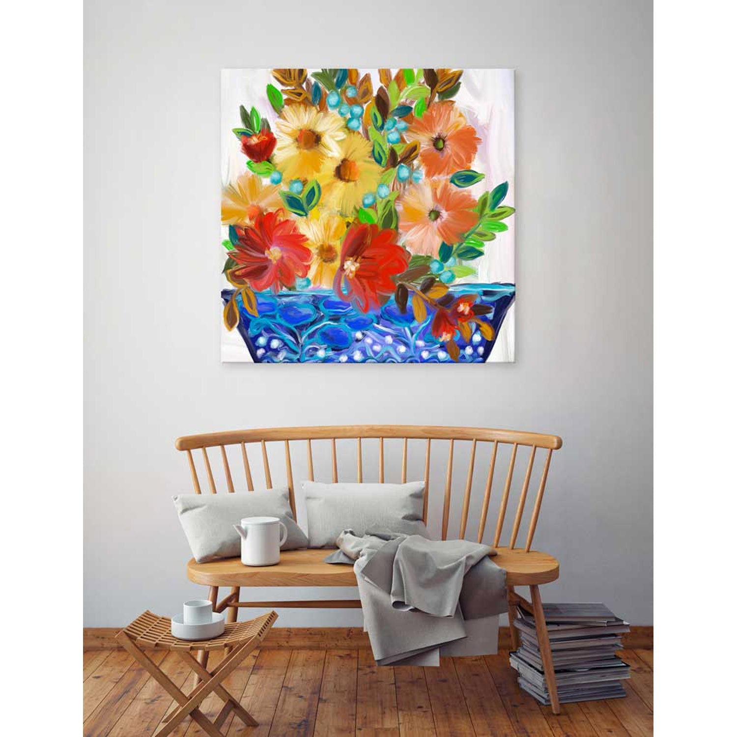 Enjoy Today Canvas Wall Art - GreenBox Art