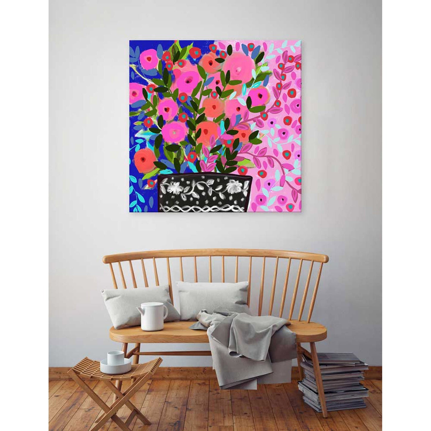 Life In Color Canvas Wall Art - GreenBox Art