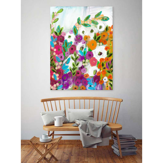 Living Wildly Canvas Wall Art - GreenBox Art