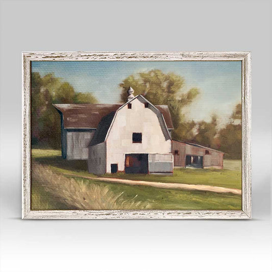 Rural Living Mini Framed Canvas