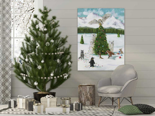 Holiday - The Christmas Star Canvas Wall Art