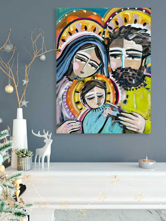 Holiday - Nativity Canvas Wall Art - GreenBox Art