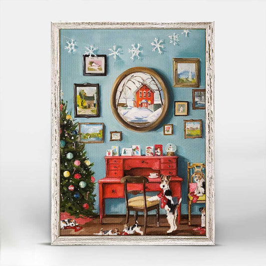 Holiday - Stocking Stuffers Mini Framed Canvas