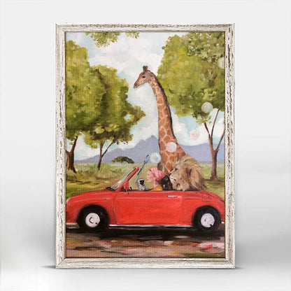 The Picnickers Mini Framed Canvas