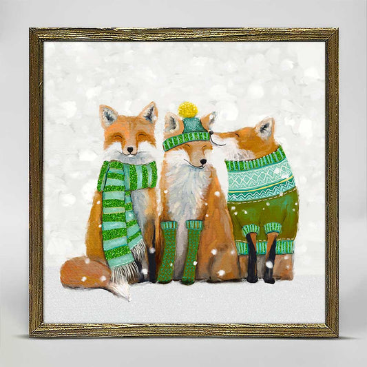 Holiday - The Best Skating Party Embellished Mini Framed Canvas – GreenBox  Art