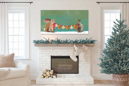 Holiday - Hot Cocoa Buns Canvas Wall Art