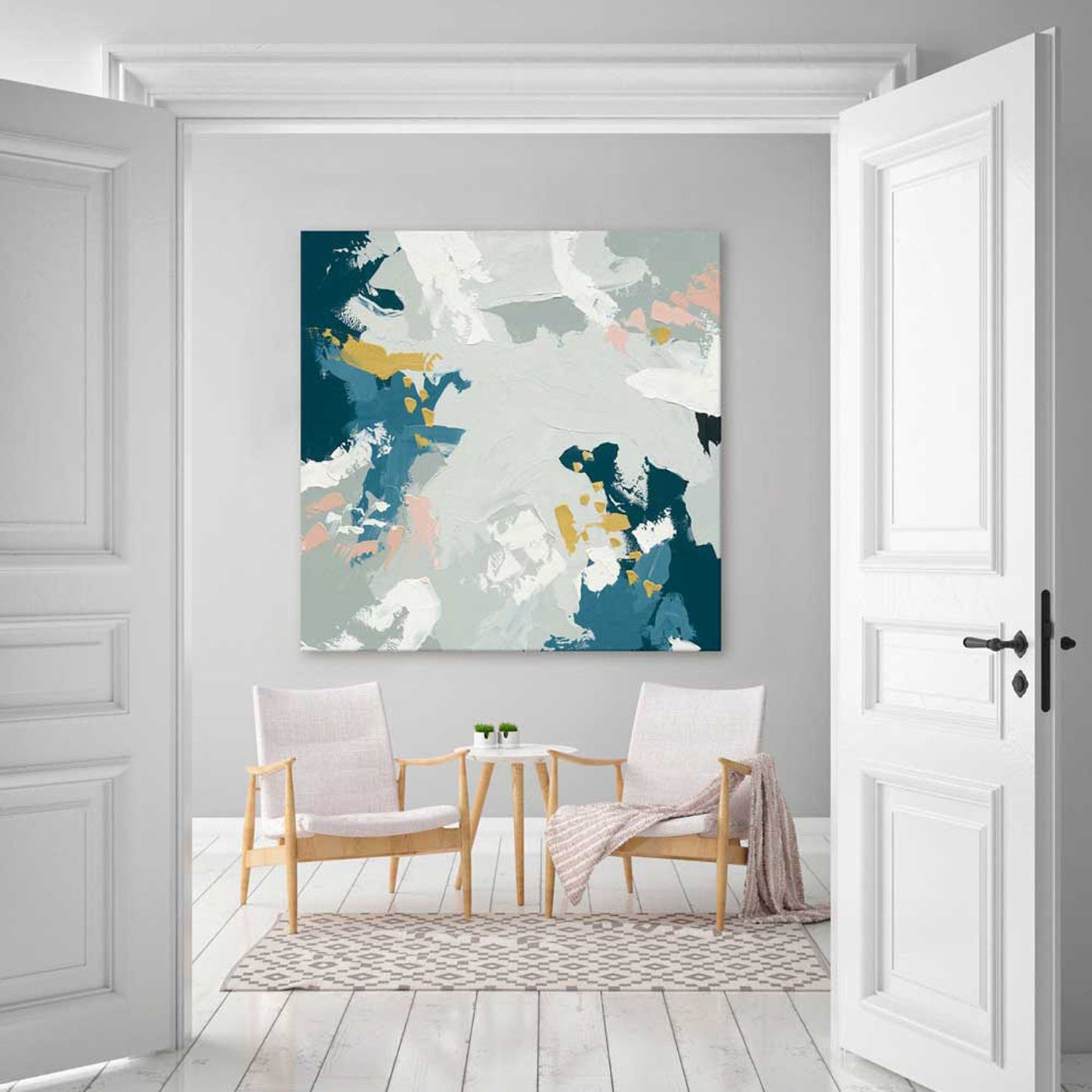 The Space Between Us Canvas Wall Art