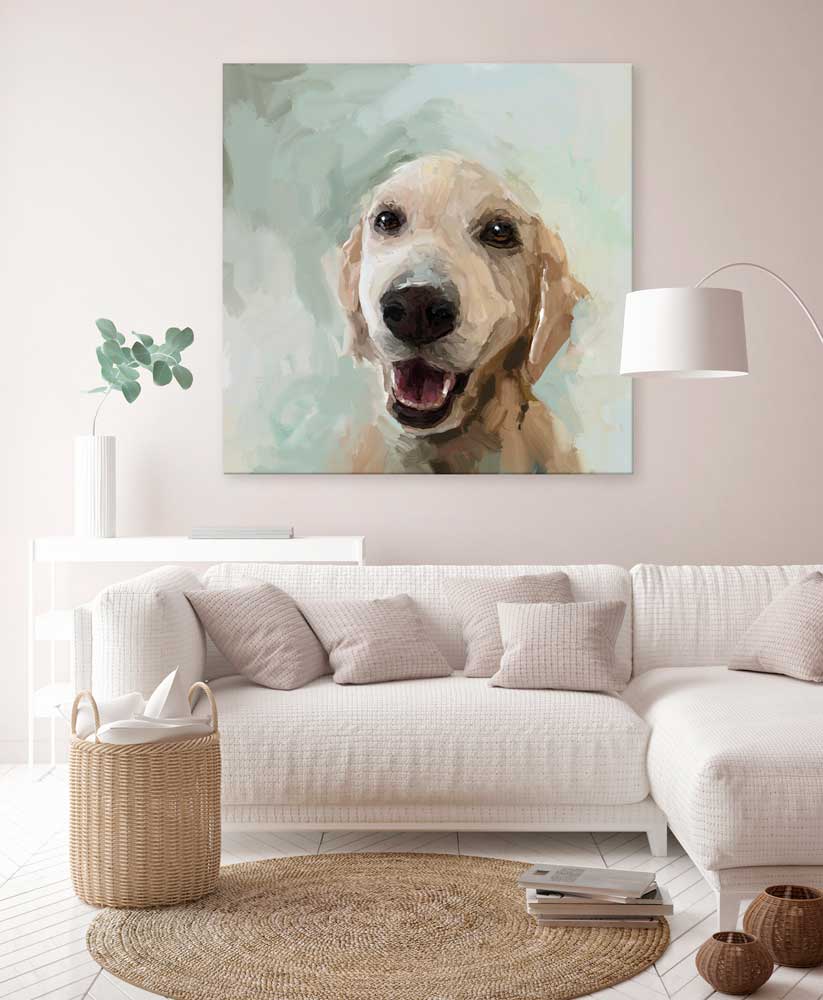 So Glad You Are Home Canvas Wall Art