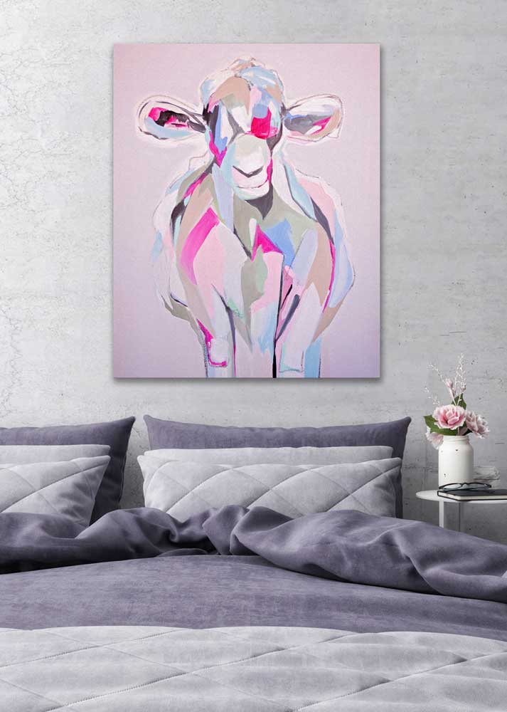 Lively Livestock - Sheep Canvas Wall Art