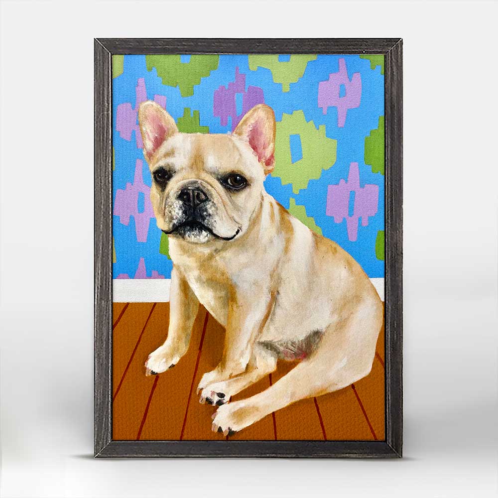 Dog Tales - Polly Mini Framed Canvas