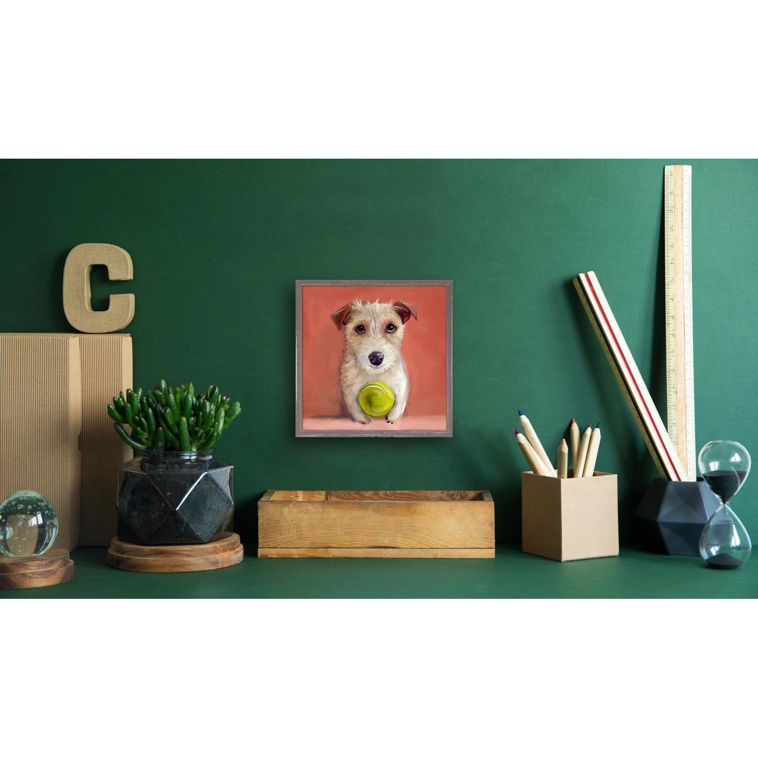 Playtime Mini Framed Canvas - GreenBox Art