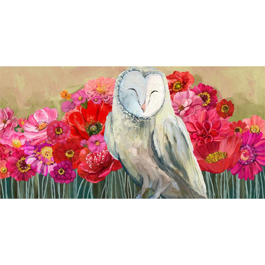 Daytime Owl Canvas Wall Art