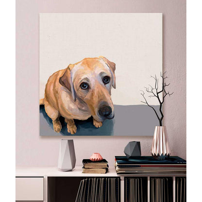 Good Boy Lab Canvas Wall Art - GreenBox Art