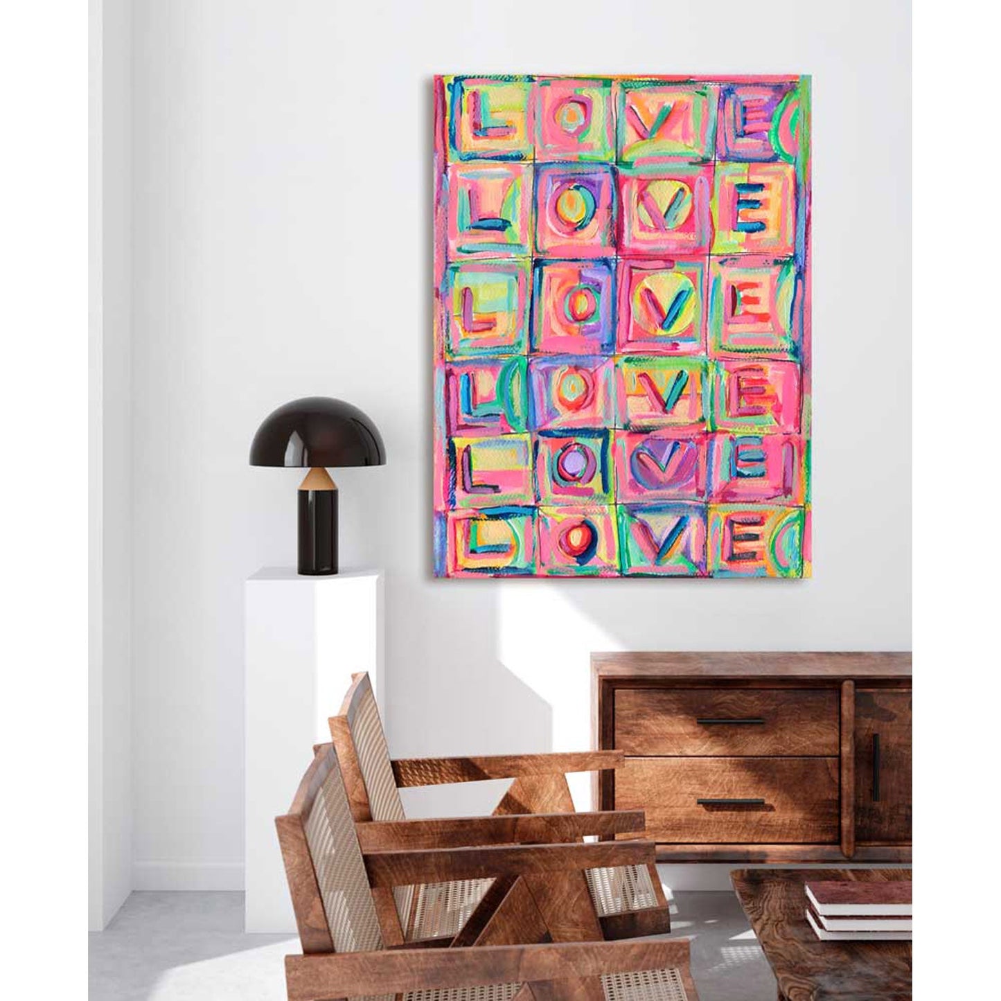 Holiday - Words Of Love Canvas Wall Art