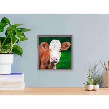 Country Life - Frank Mini Framed Canvas