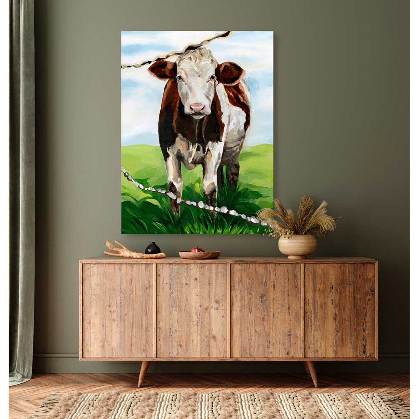 Country Life - Jack Canvas Wall Art