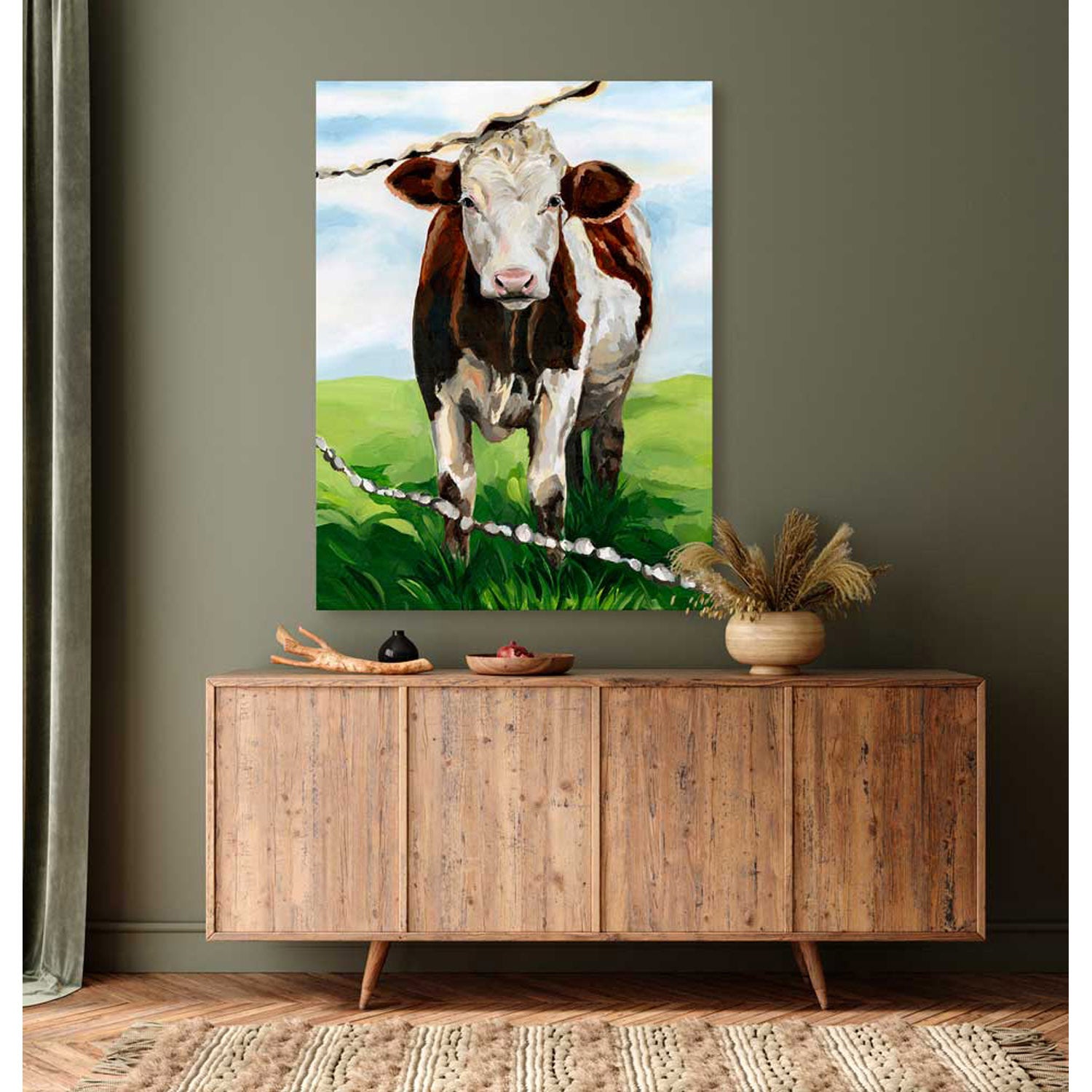 Country Life - Jack Canvas Wall Art - GreenBox Art