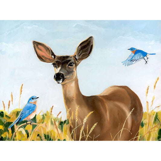 Woodland Life - In Her Glory Canvas Wall Art