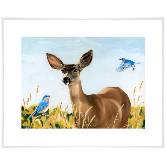 Woodland Life - In Her Glory Art Prints